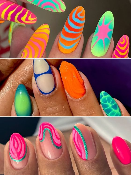 Read more about the article Neon Nails: Loud Luxury at Your Fingertips